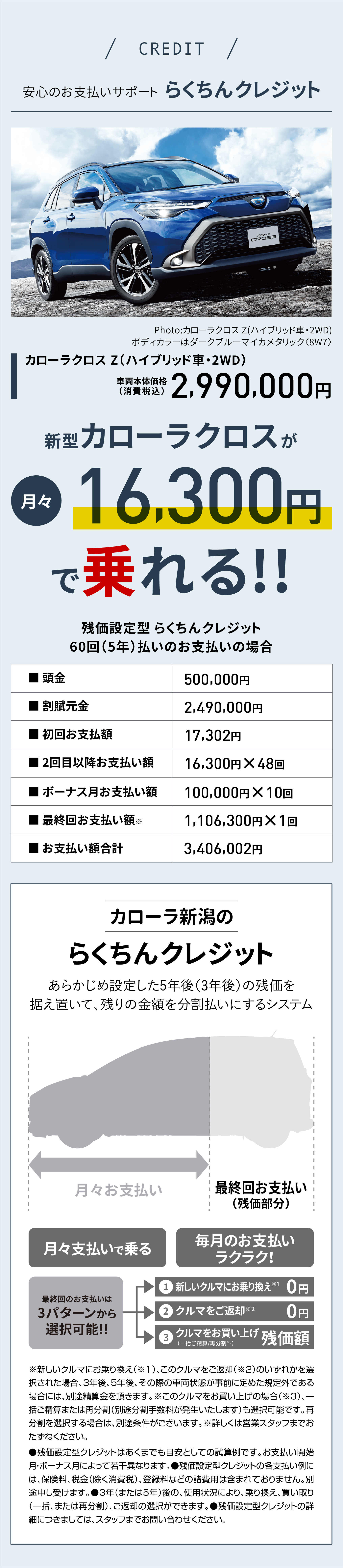 トヨタ カローラ 新潟 オファー メンテナンス パック